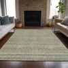 Piper Looms Chantille Stripes ACN2105 Linen Machine Washable Area Rug Lifestyle Image Feature