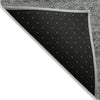 Piper Looms Chantille Stripes ACN2105 Pewter Machine Washable Area Rug Backing Image
