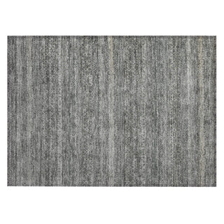 Piper Looms Chantille Stripes ACN2105 Pewter Machine Washable Area Rug Scatter Main Image