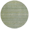 Piper Looms Chantille Stripes ACN2105 Sage Machine Washable Area Rug Round Main Image