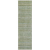 Piper Looms Chantille Stripes ACN2105 Sage Machine Washable Area Rug Runner Main Image