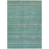 Piper Looms Chantille Stripes ACN2105 Teal Machine Washable Area Rug main image