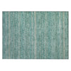 Piper Looms Chantille Stripes ACN2105 Teal Machine Washable Area Rug Scatter Main Image