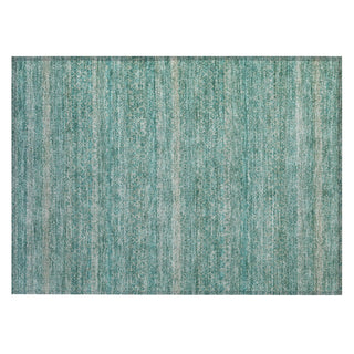 Piper Looms Chantille Stripes ACN2105 Teal Machine Washable Area Rug Scatter Main Image