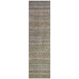 Piper Looms Chantille Stripes ACN2106 Brown Machine Washable Area Rug Runner Main Image