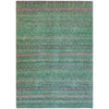Piper Looms Chantille Stripes ACN2106 Green Machine Washable Area Rug main image