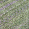 Piper Looms Chantille Stripes ACN2106 Olive Machine Washable Area Rug Swatch Image