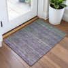 Piper Looms Chantille Stripes ACN2106 Purple Machine Washable Area Rug Scatter Lifestyle Image Feature