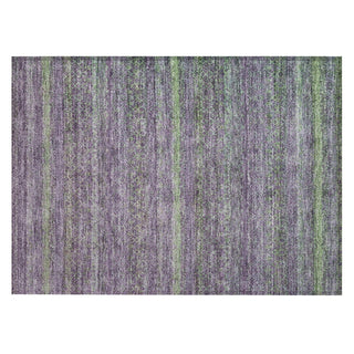 Piper Looms Chantille Stripes ACN2106 Purple Machine Washable Area Rug Scatter Main Image