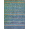 Piper Looms Chantille Stripes ACN2106 Teal Machine Washable Area Rug main image