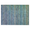 Piper Looms Chantille Stripes ACN2106 Teal Machine Washable Area Rug Scatter Main Image