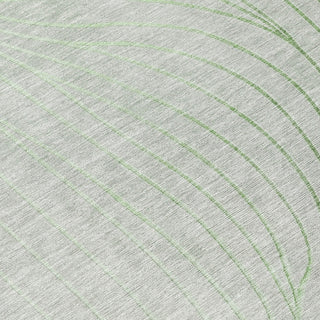 Piper Looms Chantille Swirls ACN2107 Aloe Machine Washable Area Rug Swatch Image