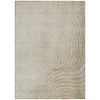 Piper Looms Chantille Swirls ACN2107 Beige Machine Washable Area Rug main image