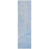 Piper Looms Chantille Swirls ACN2107 Blue Machine Washable Area Rug Runner Main Image