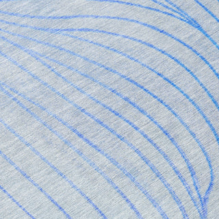 Piper Looms Chantille Swirls ACN2107 Blue Machine Washable Area Rug Swatch Image