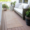 Piper Looms Chantille Swirls ACN2107 Copper Machine Washable Area Rug Runner Outdoor Lifestyle Image Feature