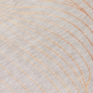 Piper Looms Chantille Swirls ACN2107 Copper Machine Washable Area Rug Swatch Image