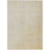 Piper Looms Chantille Swirls ACN2107 Gold Machine Washable Area Rug main image