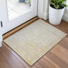 Piper Looms Chantille Swirls ACN2107 Gold Machine Washable Area Rug Scatter Lifestyle Image Feature
