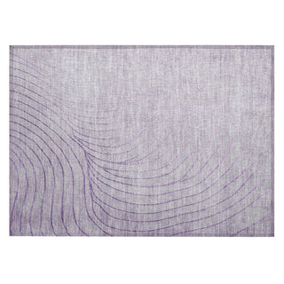 Piper Looms Chantille Swirls ACN2107 Lavender Machine Washable Area Rug Scatter Main Image