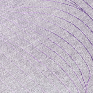 Piper Looms Chantille Swirls ACN2107 Lavender Machine Washable Area Rug Swatch Image