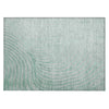Piper Looms Chantille Swirls ACN2107 Mint Machine Washable Area Rug Scatter Main Image