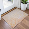 Piper Looms Chantille Swirls ACN2107 Orange Machine Washable Area Rug Scatter Lifestyle Image Feature