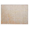 Piper Looms Chantille Swirls ACN2107 Orange Machine Washable Area Rug Scatter Main Image