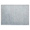 Piper Looms Chantille Swirls ACN2107 Sky Machine Washable Area Rug Scatter Main Image