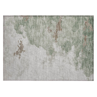 Piper Looms Chantille Abstract ACN2108 Aloe Machine Washable Area Rug Scatter Main Image