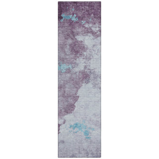 Piper Looms Chantille Abstract ACN2108 Lavender Machine Washable Area Rug Runner Main Image