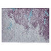 Piper Looms Chantille Abstract ACN2108 Lavender Machine Washable Area Rug Scatter Main Image