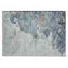Piper Looms Chantille Abstract ACN2108 Seafoam Machine Washable Area Rug Scatter Main Image