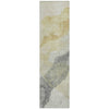 Piper Looms Chantille Abstract ACN2109 Beige Machine Washable Area Rug Runner Main Image