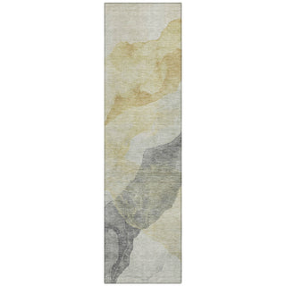 Piper Looms Chantille Abstract ACN2109 Beige Machine Washable Area Rug Runner Main Image
