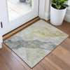 Piper Looms Chantille Abstract ACN2109 Beige Machine Washable Area Rug Scatter Lifestyle Image Feature
