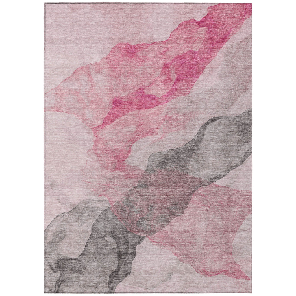 Piper Looms Chantille Abstract ACN2109 Blush Machine Washable Area Rug main image