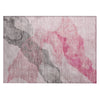 Piper Looms Chantille Abstract ACN2109 Blush Machine Washable Area Rug Scatter Main Image