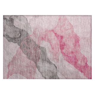 Piper Looms Chantille Abstract ACN2109 Blush Machine Washable Area Rug Scatter Main Image