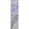 Piper Looms Chantille Abstract ACN2109 Lavender Machine Washable Area Rug Runner Main Image
