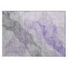 Piper Looms Chantille Abstract ACN2109 Lavender Machine Washable Area Rug Scatter Main Image