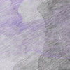 Piper Looms Chantille Abstract ACN2109 Lavender Machine Washable Area Rug Swatch Image