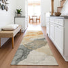 Piper Looms Chantille Abstract ACN2109 Orange Machine Washable Area Rug Runner Lifestyle Image Feature