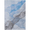 Piper Looms Chantille Abstract ACN2109 Sky Machine Washable Area Rug main image