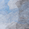 Piper Looms Chantille Abstract ACN2109 Sky Machine Washable Area Rug Swatch Image
