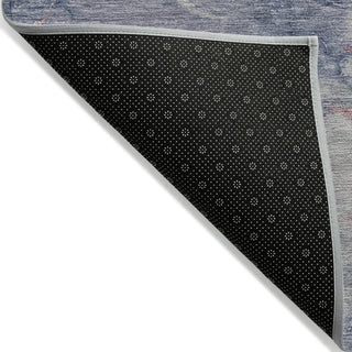 Piper Looms Chantille Abstract ACN2110 Blush Machine Washable Area Rug Backing Image