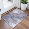 Piper Looms Chantille Abstract ACN2110 Blush Machine Washable Area Rug Scatter Lifestyle Image Feature