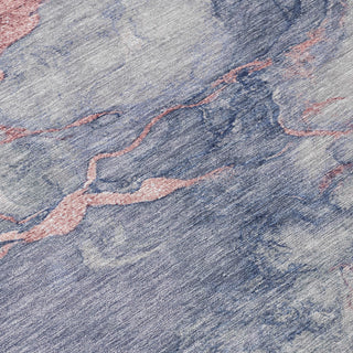 Piper Looms Chantille Abstract ACN2110 Blush Machine Washable Area Rug Swatch Image