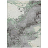 Piper Looms Chantille Abstract ACN2110 Green Machine Washable Area Rug main image