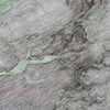 Piper Looms Chantille Abstract ACN2110 Green Machine Washable Area Rug Swatch Image